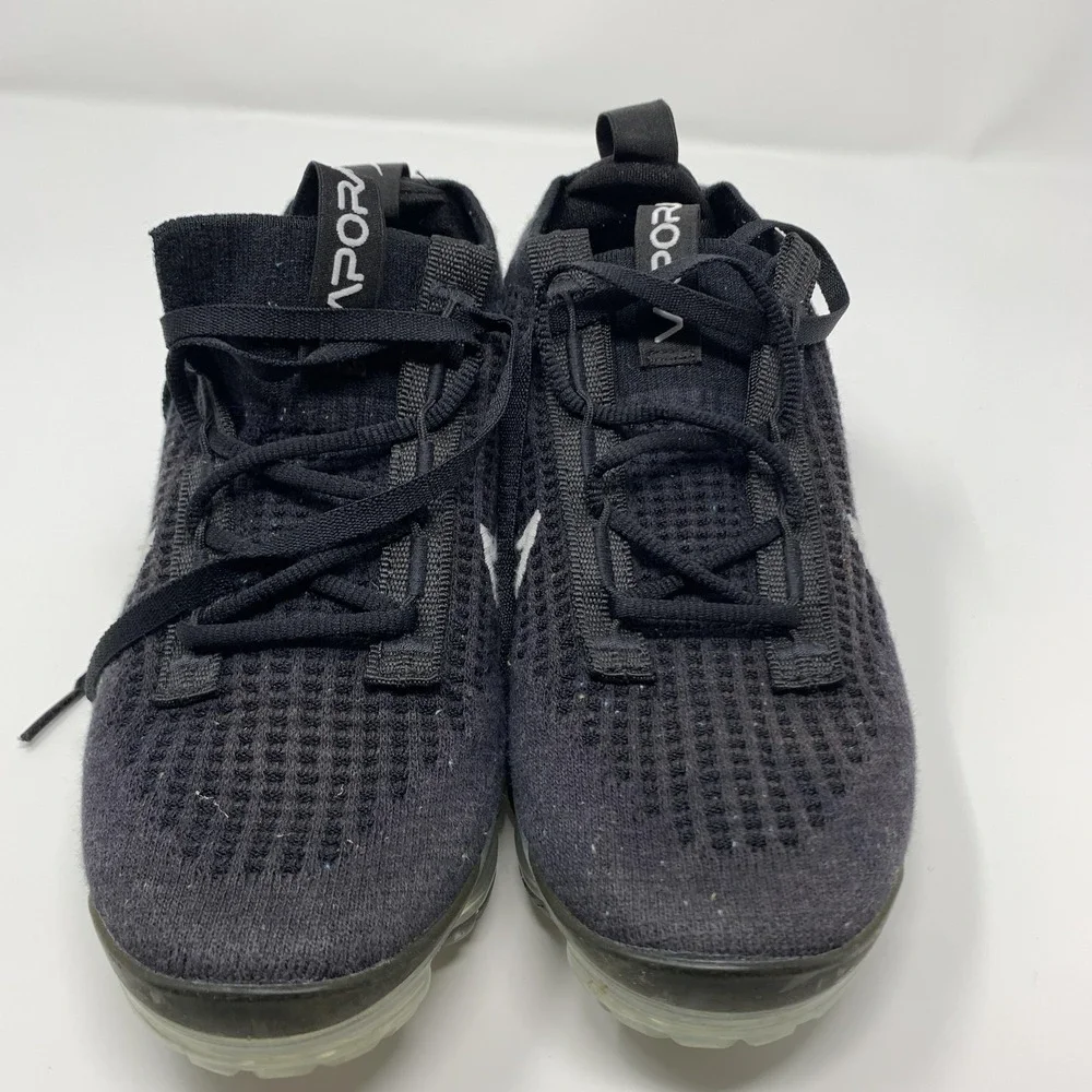 Nike Air‎ VaporMax Flyknit Shoes Womens Size 6.5 Black 2021 FK Running Sneakers